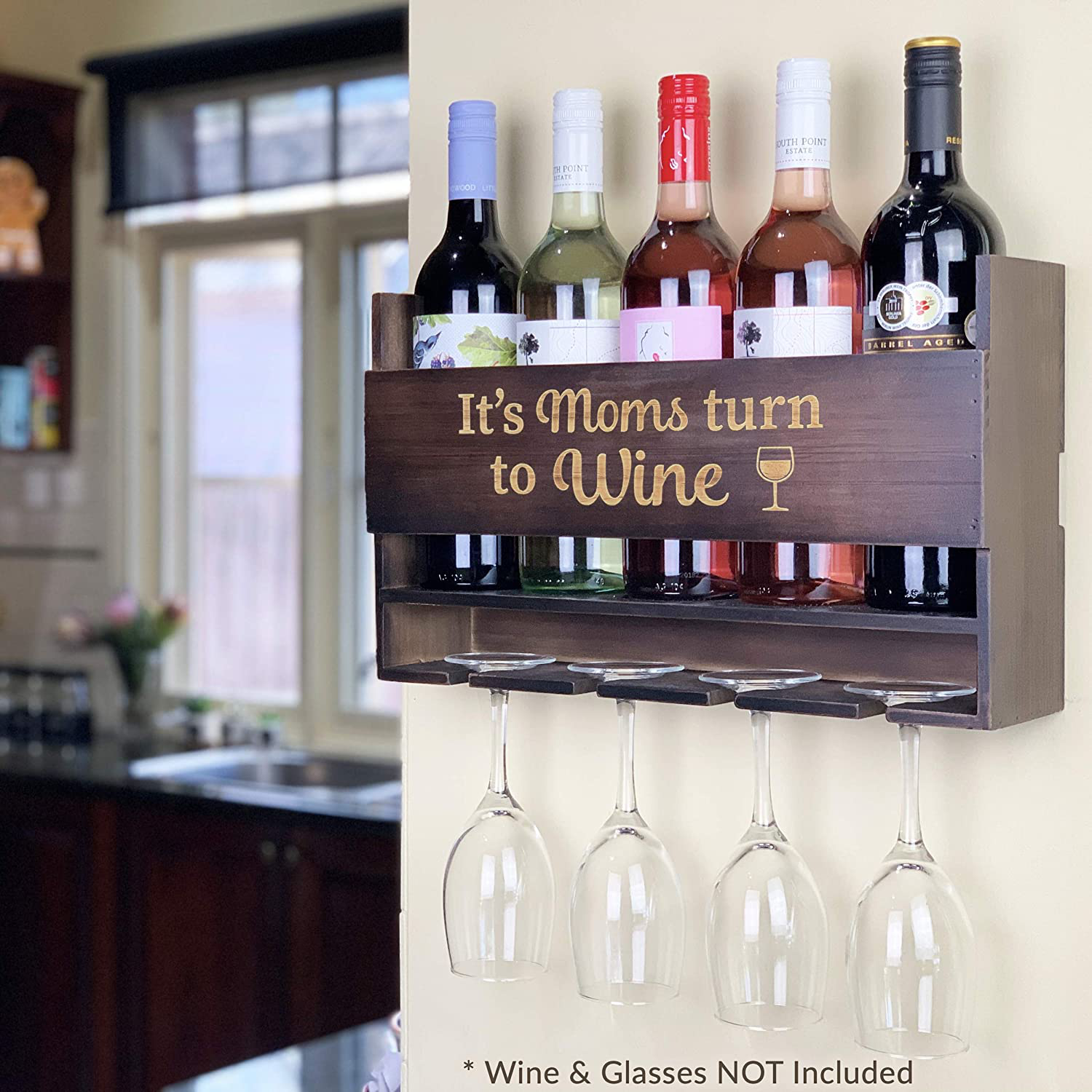 GIFTAGIRL Gifts for Mom Like Our Hugely Popular It's Moms Turn to Wine, are Funny Mom Gifts, Make Great Birthday Gifts for Mom, and are Unique Gifts for Mom Who Has Everything Arts & Entertainment > Party & Celebration > Gift Giving GIFTAGIRL   