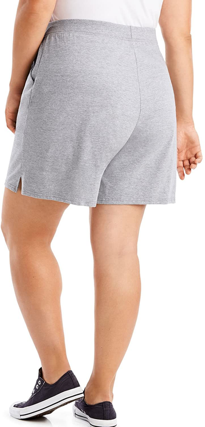 Just My Size Women'S plus Cotton Jersey Pull-On Shorts Apparel & Accessories > Clothing > Shorts Kylie Max   