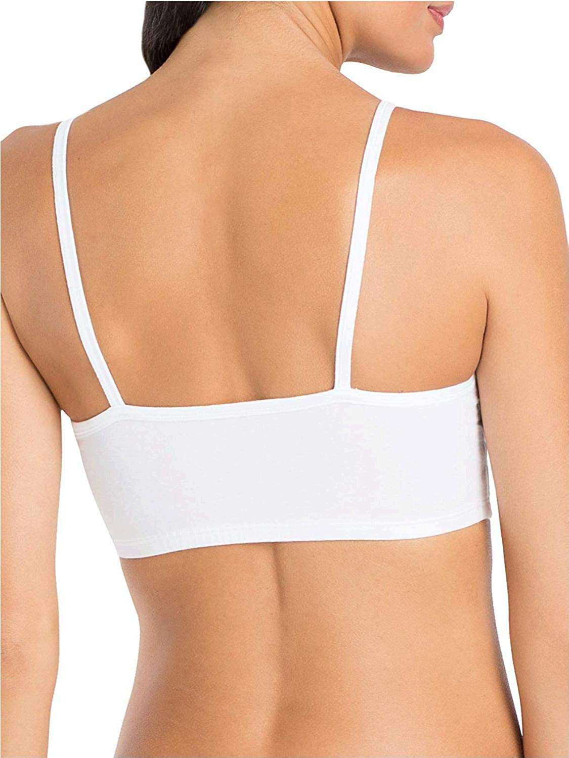Fruit of the Loom Women'S Spaghetti Strap Cotton Pullover Sports Bra Apparel & Accessories > Clothing > Underwear & Socks > Bras Kylie Max   