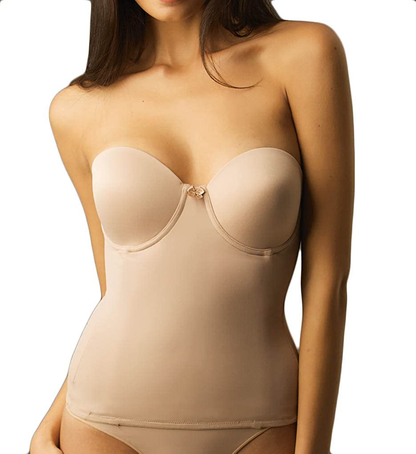 Va Bien Longline Bra Style 1503 Apparel & Accessories > Clothing > Underwear & Socks > Lingerie David's Bridal Nude 34C 