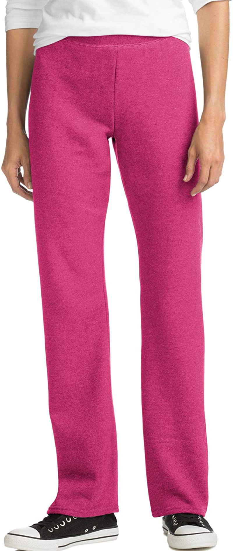 Hanes Women'S Ecosmart Open Bottom Leg Sweatpants Apparel & Accessories > Clothing > Activewear Kylie Max   