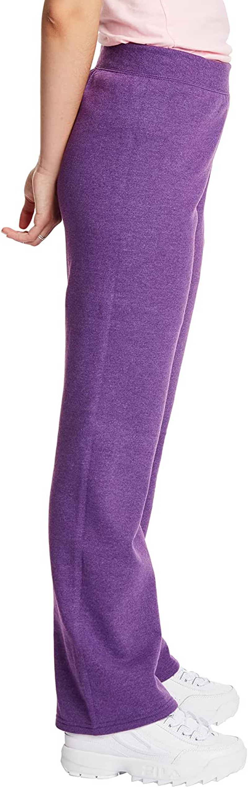 Hanes Women'S Ecosmart Open Bottom Leg Sweatpants Apparel & Accessories > Clothing > Underwear & Socks > Lingerie Hanes Women's Activewear   