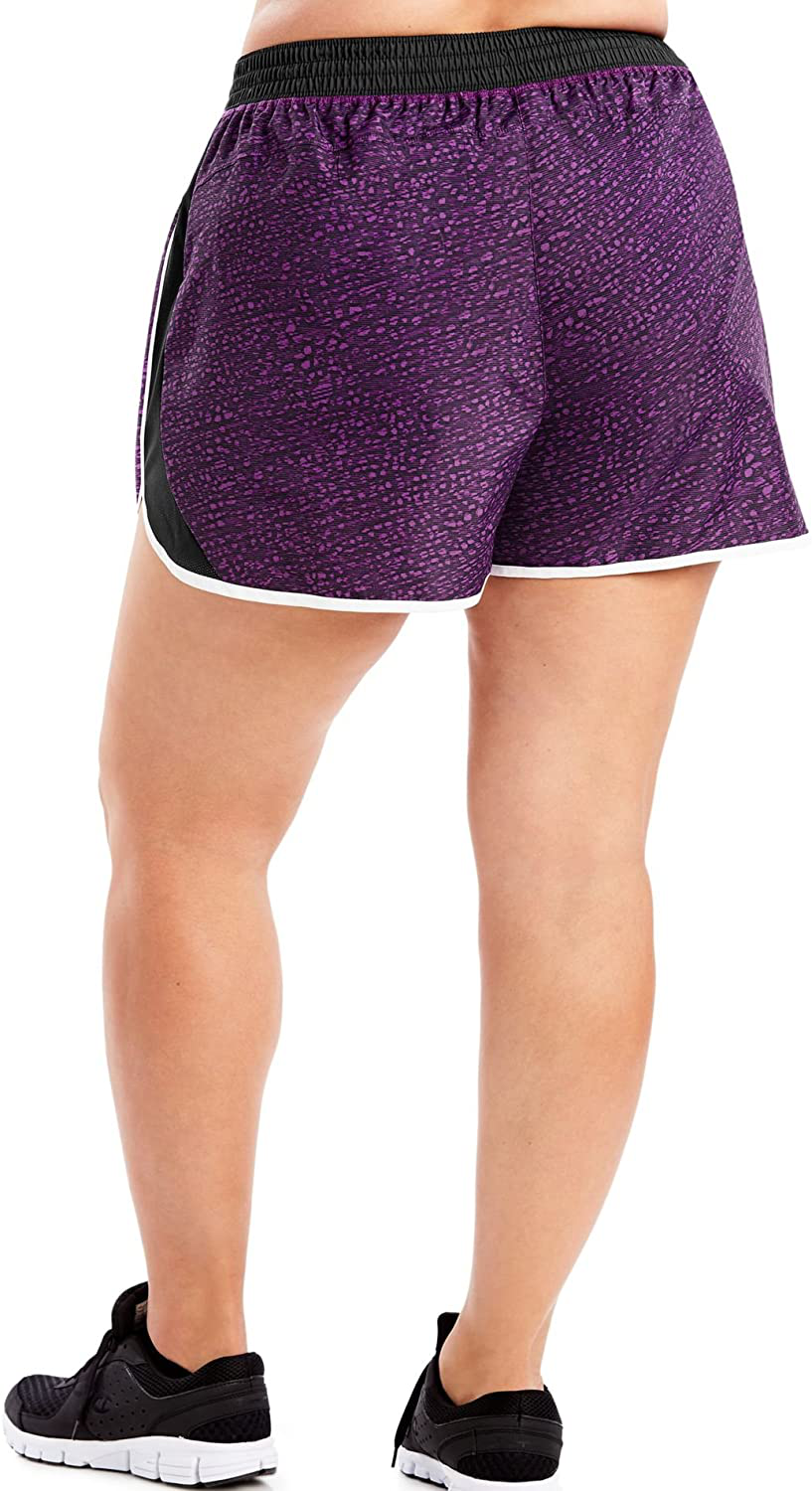 JUST MY SIZE Women'S plus Size Active Woven Run Short Apparel & Accessories > Clothing > Shorts Kylie Max   