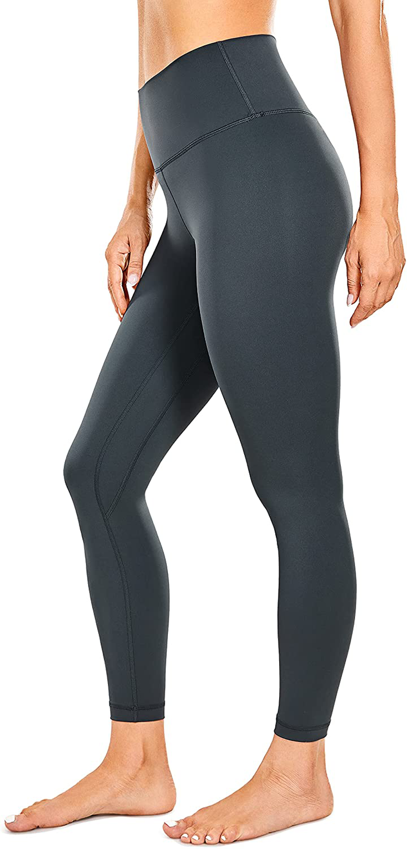 CRZ YOGA Women's Naked Feeling Yoga Pants 25 Inches - 7/8 High Waisted Workout Leggings Apparel & Accessories > Clothing > Activewear CRZ YOGA   