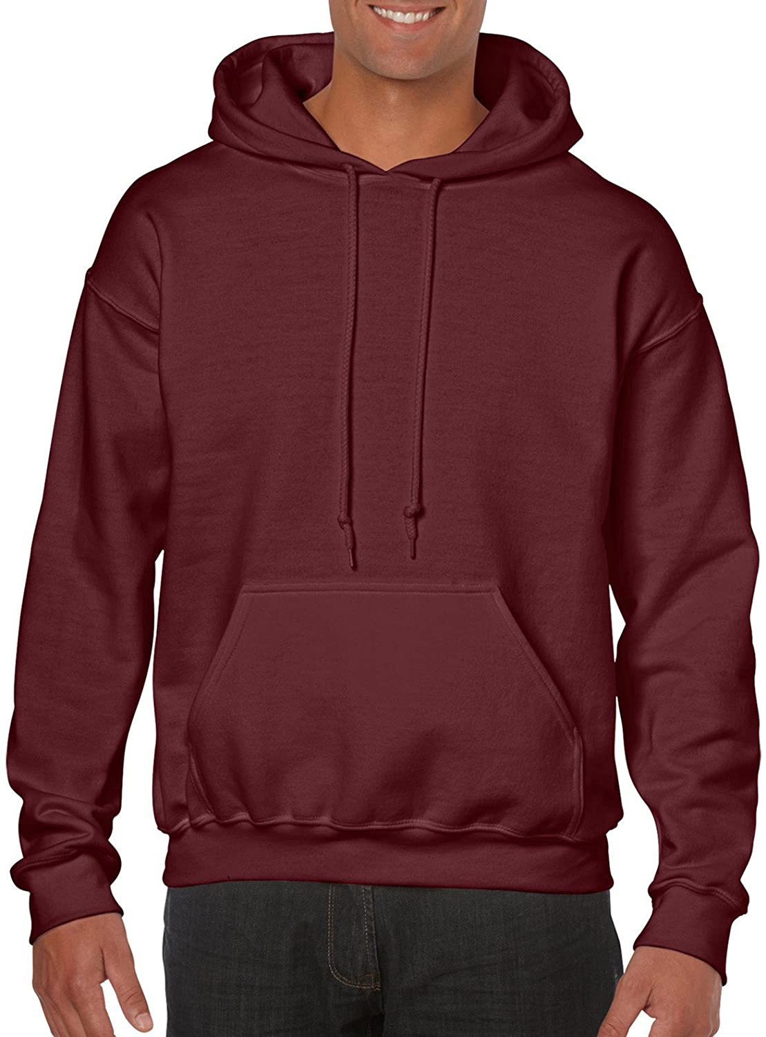 Gildan Mens Heavy Blend Hooded Sweatshirt Apparel & Accessories > Clothing > Activewear Kylie Max   
