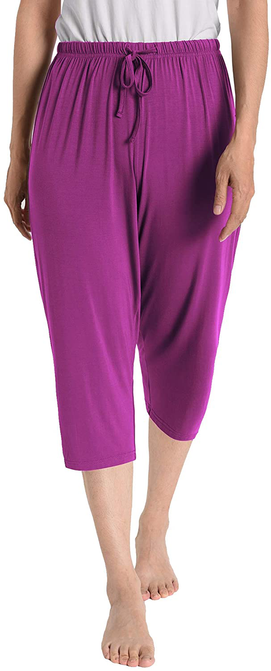Latuza Women'S Knit Capris Sleepwear Apparel & Accessories > Clothing > Sleepwear & Loungewear > Pajamas Kylie Max   