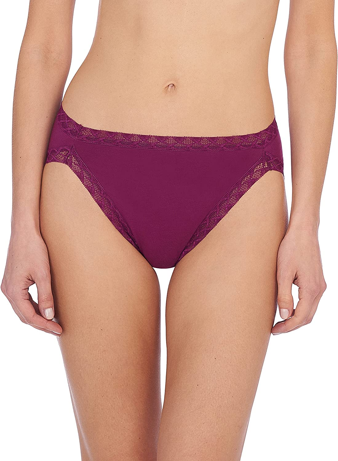 Natori Womens Bliss French Cut Panty Apparel & Accessories > Clothing > Underwear & Socks > Underwear Natori Port Small 