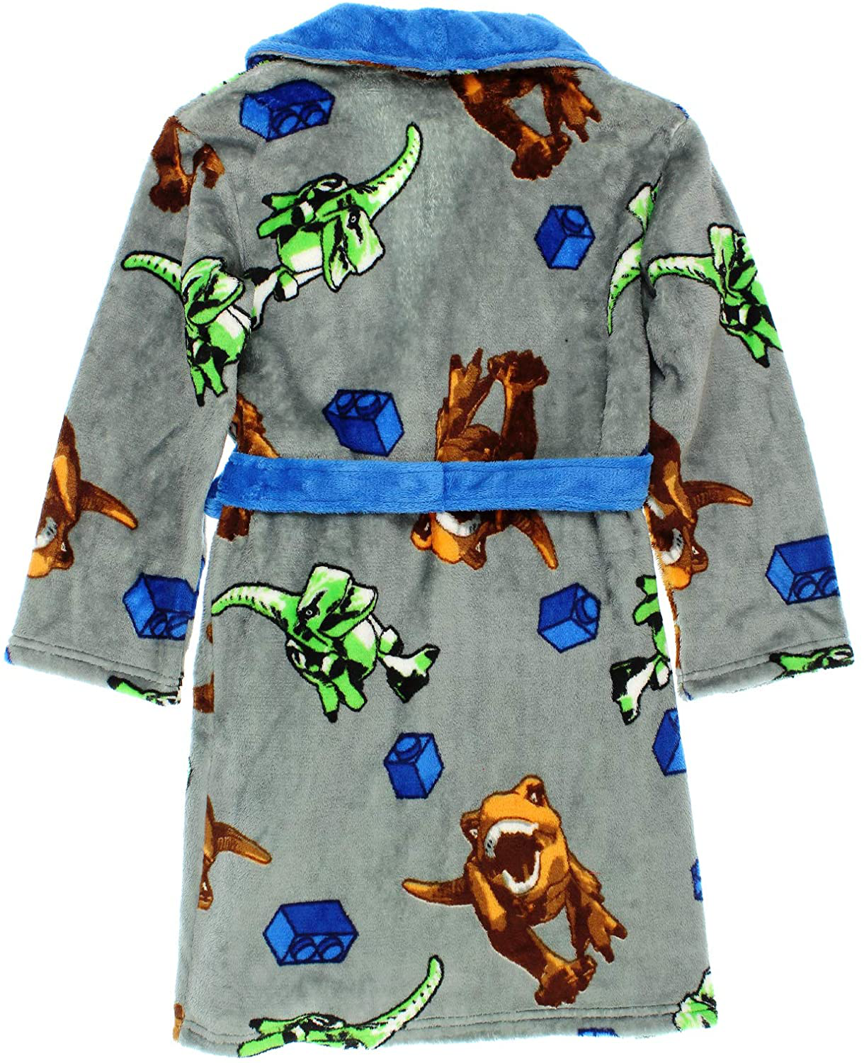 Lego Jurassic World Dinosaur Boys Fleece Bathrobe Robe Apparel & Accessories > Clothing > Sleepwear & Loungewear > Robes Kylie Max   