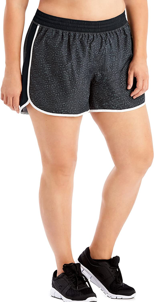 JUST MY SIZE Women'S plus Size Active Woven Run Short Apparel & Accessories > Clothing > Shorts Kylie Max   