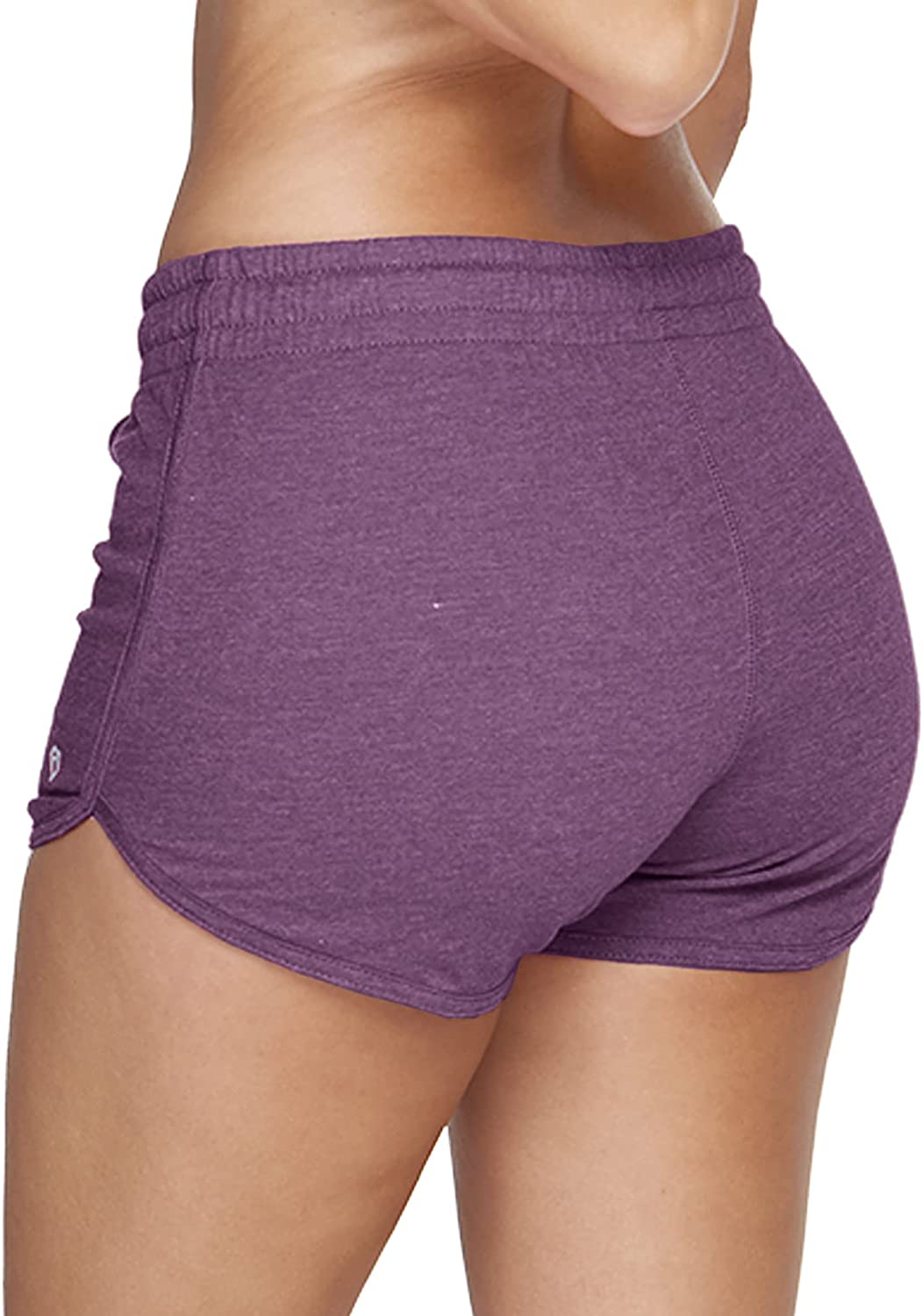 Colosseum Active Women'S Simone Cotton Blend Yoga and Running Shorts Apparel & Accessories > Clothing > Shorts Kylie Max   