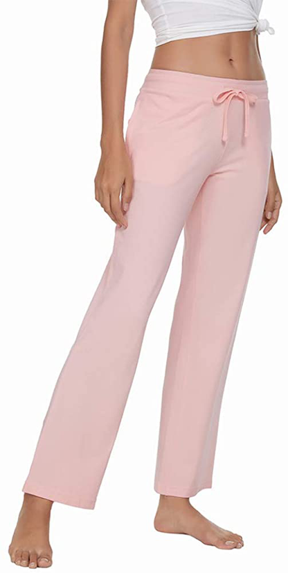 U2SKIIN Womens Cotton Pajama Pants, Comfortable Pajama Pants for Lounge Soft Lightweight Sleep Pj Bottoms for Women Apparel & Accessories > Clothing > Sleepwear & Loungewear > Pajamas Kylie Max   
