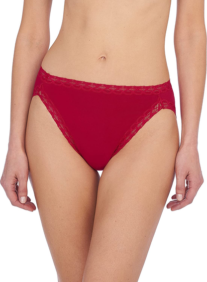 Natori Womens Bliss French Cut Panty Apparel & Accessories > Clothing > Underwear & Socks > Underwear Natori Chili Medium 