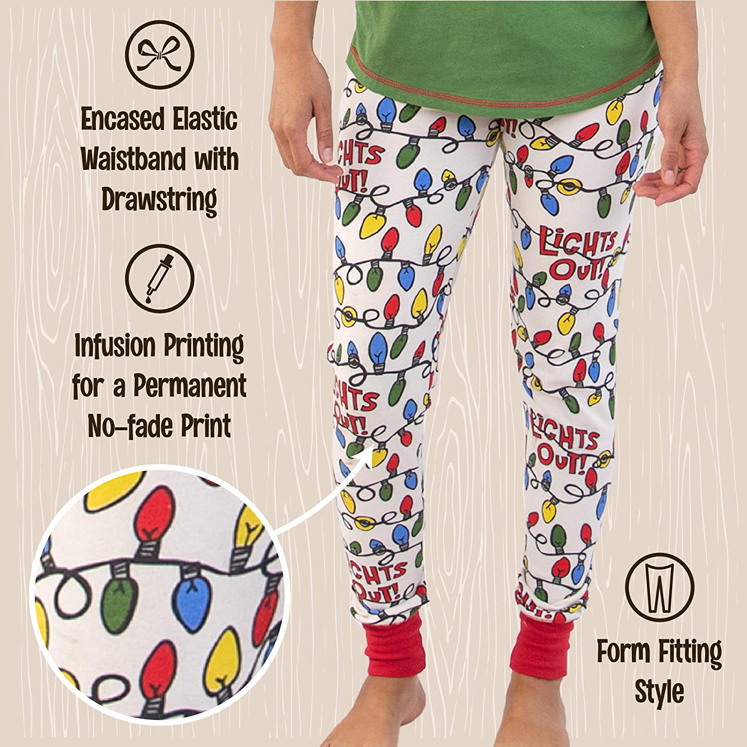 Lazy One Women'S Leggings and Tees, Pajama Separates, Cozy Loungewear for Women Apparel & Accessories > Clothing > Sleepwear & Loungewear > Pajamas Kylie Max   