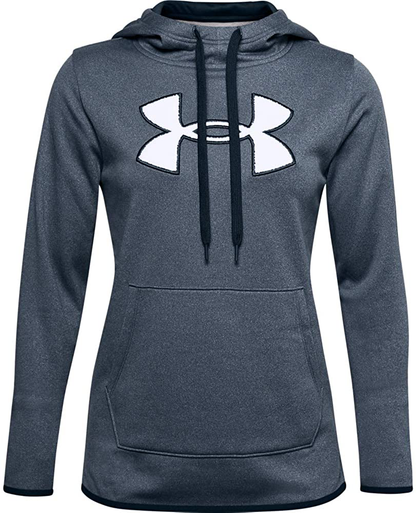 Under Armour Women'S Fleece Big Logo Chenille/Shine Hoodie Apparel & Accessories > Clothing > Activewear Kylie Max   