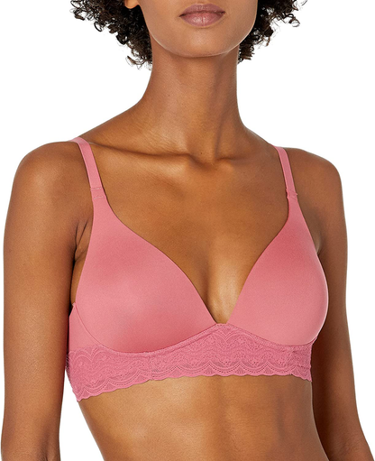 Warner's Cloud 9 Wirefree Triangle Apparel & Accessories > Clothing > Underwear & Socks > Bras Warner's Baroque Rose 34A 
