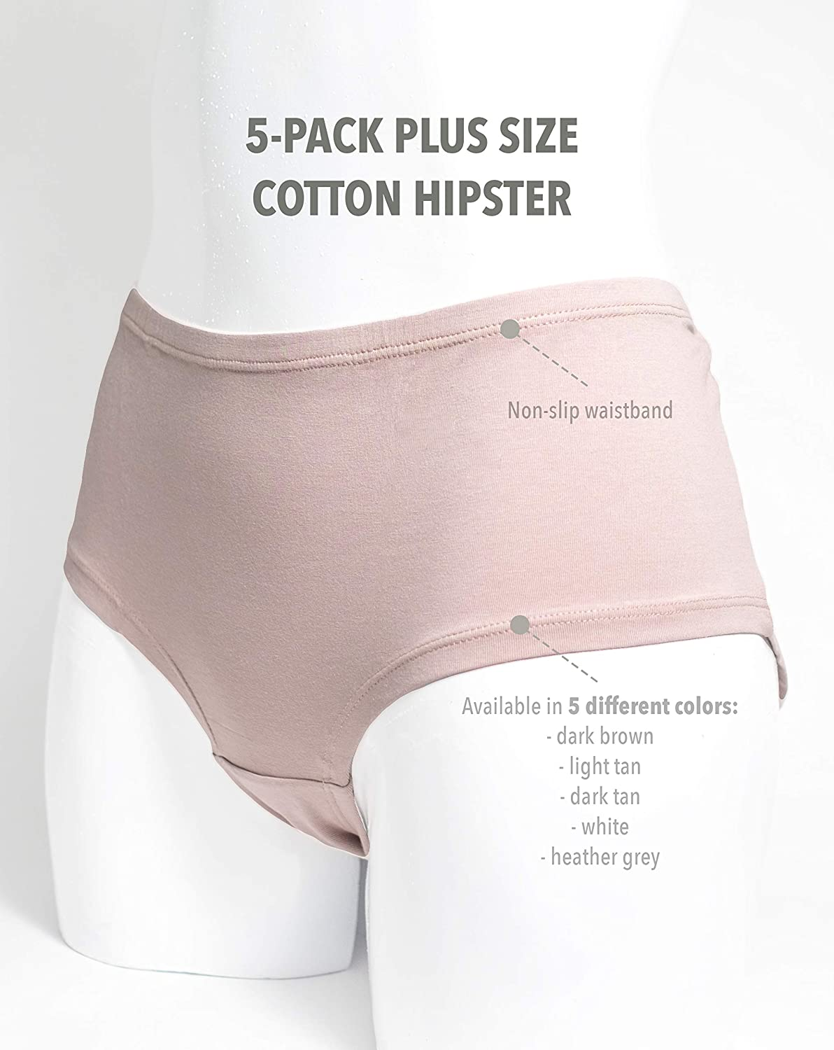 Emprella Womens Lace Underwear Hipster Panties Cotton-Spandex-8 Pack Colors and Patterns May Vary,Assorted Apparel & Accessories > Clothing > Underwear & Socks > Underwear Emprella   