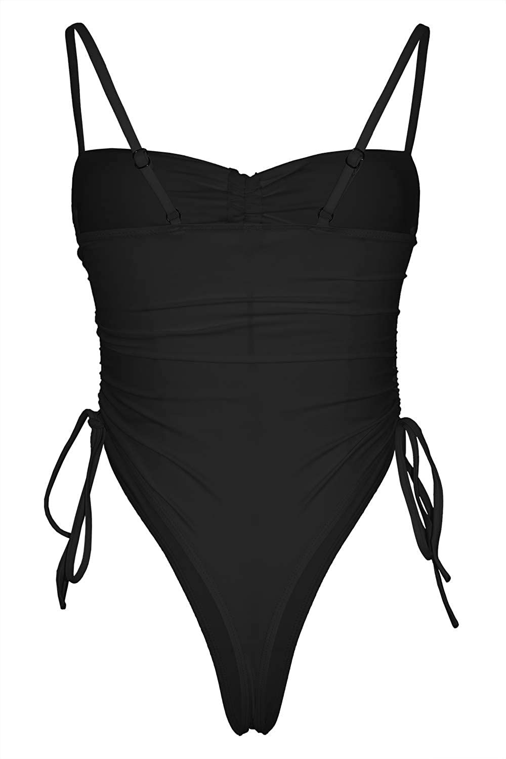 Ioiom Womens Sexy High Waisted One Piece Swimsuit Tummy Control Swimwear Apparel & Accessories > Clothing > Swimwear Kylie Max   