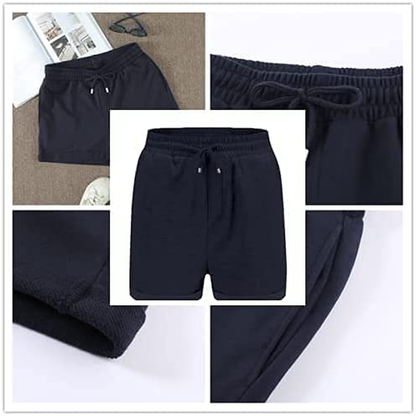 Paitluc Sport Shorts Women Workout Shorts with Pockets for Women Mid Waist Slightly Stretchy Light Weight Apparel & Accessories > Clothing > Shorts Kylie Max   