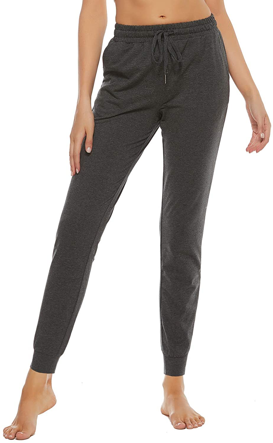 Stelle Women'S Sweatpants Lightweight Yoga Joggers Athletic Workout Track Pants with Pockets 28" Apparel & Accessories > Clothing > Activewear Kylie Max   