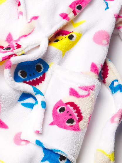 Nickelodeon Baby-Girls Baby Shark Robe Apparel & Accessories > Clothing > Sleepwear & Loungewear > Robes Kylie Max   