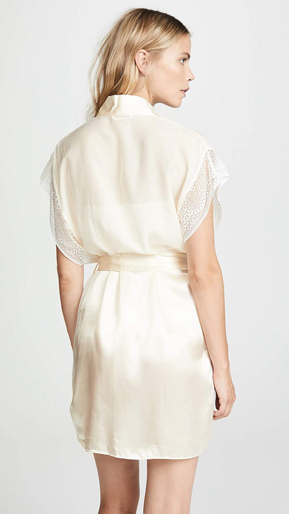 Calvin Klein Womens Ck Black Endless Robe Apparel & Accessories > Clothing > Sleepwear & Loungewear > Robes Calvin Klein   