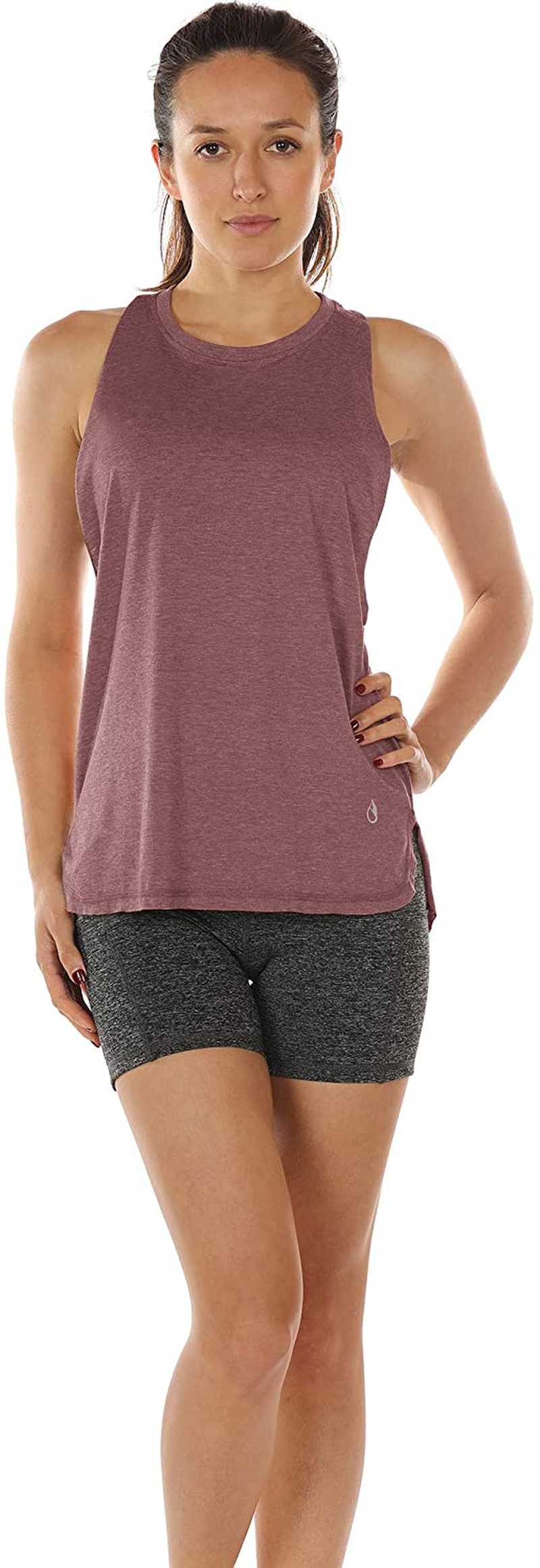 Icyzone Workout Tank Tops for Women - Running Muscle Tank Sport Exercise Gym Yoga Tops Athletic Shirts(Pack of 3) Apparel & Accessories > Clothing > Activewear Kylie Max   