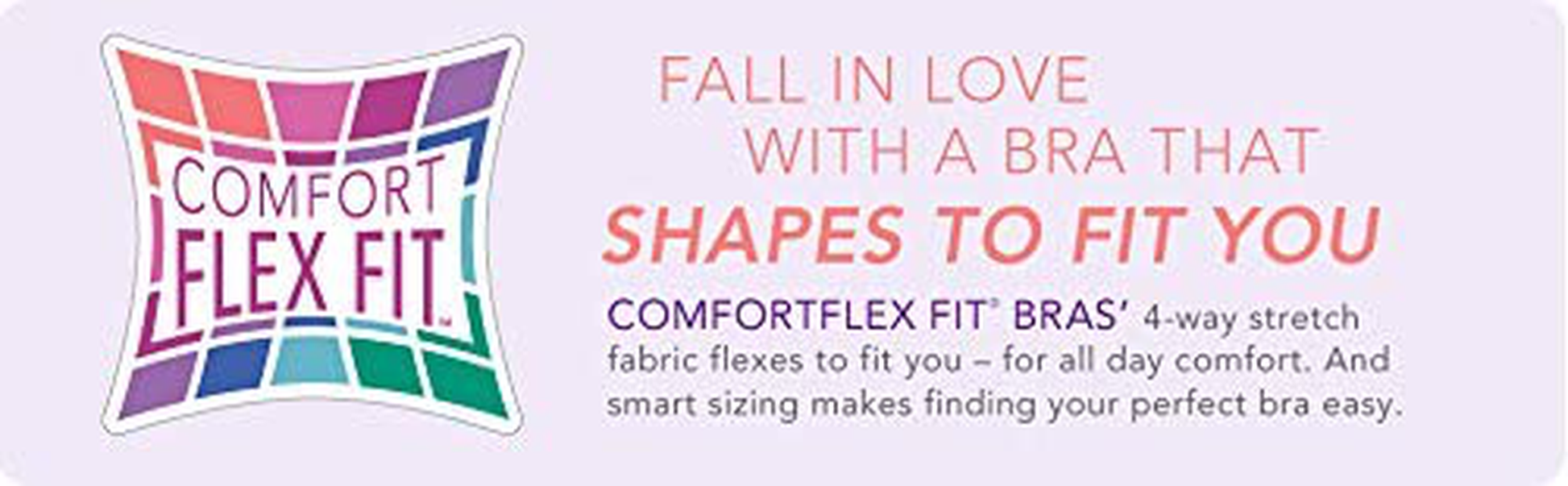 Hanes Women'S Smoothtec Comfortflex Fit Wirefree Bra MHG796 Apparel & Accessories > Clothing > Underwear & Socks > Bras Kylie Max   