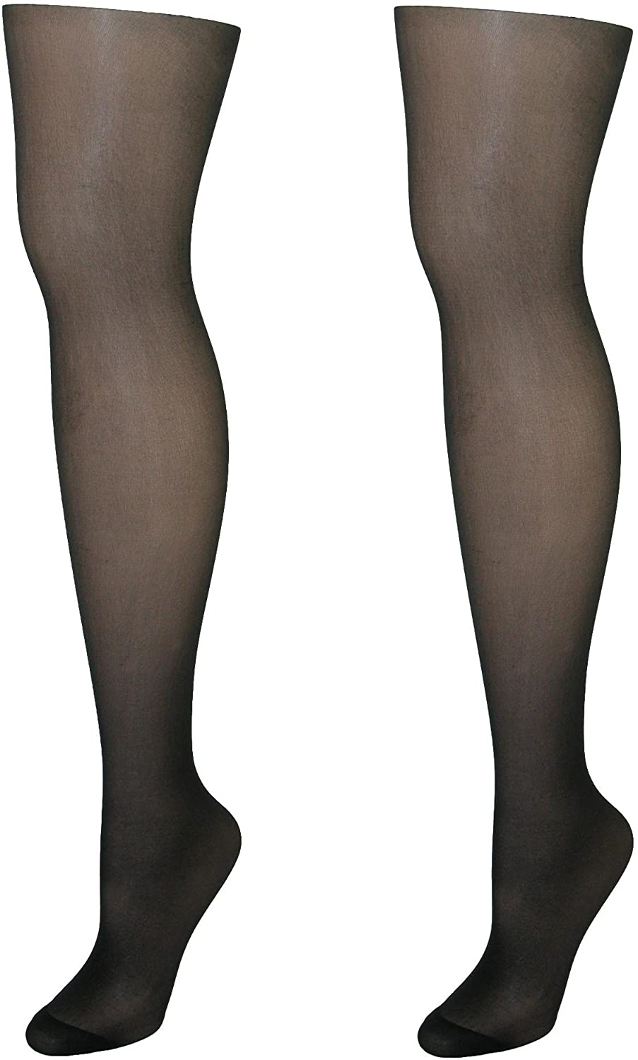 Just My Size Women'S plus Size Smooth Finish Regular Reinforced Toe Panty Hose Eco Apparel & Accessories > Clothing > Underwear & Socks > Shapewear JUST MY SIZE   