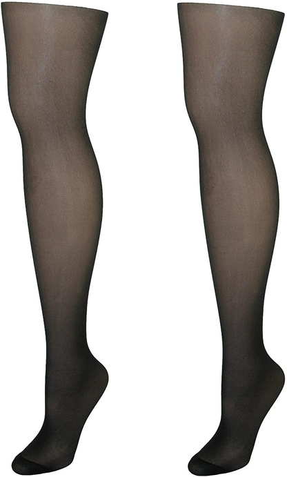 Just My Size Women'S plus Size Smooth Finish Regular Reinforced Toe Panty Hose Eco Apparel & Accessories > Clothing > Underwear & Socks > Shapewear JUST MY SIZE   