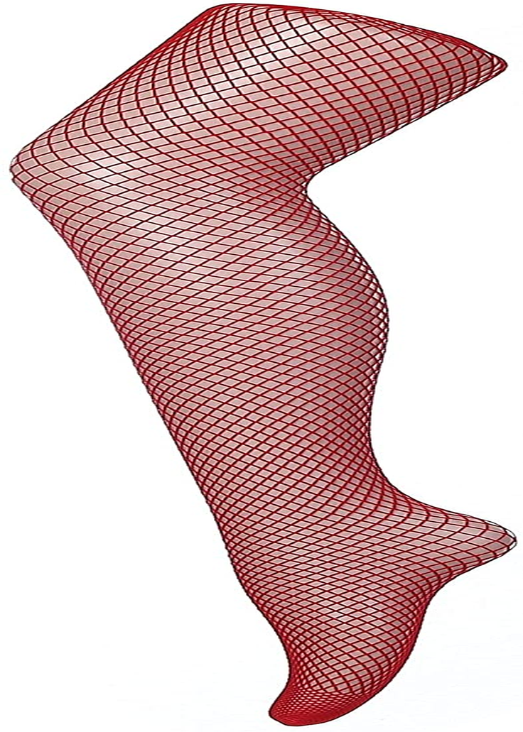 FLORA GUARD High Waist Tights Fishnet Stockings, High Waist Sexy Fishnets Pantyhose - 4 Pairs Apparel & Accessories > Clothing > Underwear & Socks > Shapewear FLORA GUARD   