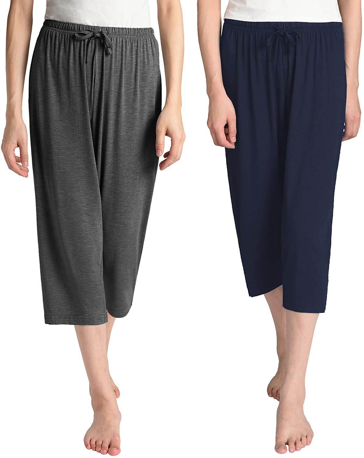 Latuza Women'S Knit Capris Sleepwear Apparel & Accessories > Clothing > Sleepwear & Loungewear > Pajamas Kylie Max   