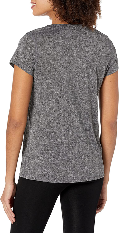 Hanes Sport Women'S Heathered Performance V-Neck Tee Apparel & Accessories > Clothing > Activewear Kylie Max   