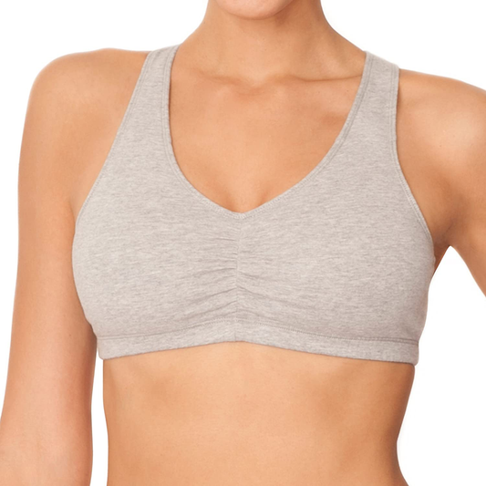 Fruit of the Loom Women'S Shirred Front Racerback Bra Apparel & Accessories > Clothing > Underwear & Socks > Bras Kylie Max   