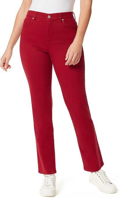 Gloria Vanderbilt Women'S Classic Amanda High Rise Tapered Jean Apparel & Accessories > Clothing > Underwear & Socks > Underwear Gloria Vanderbilt Autumn Apple 12 Petite 