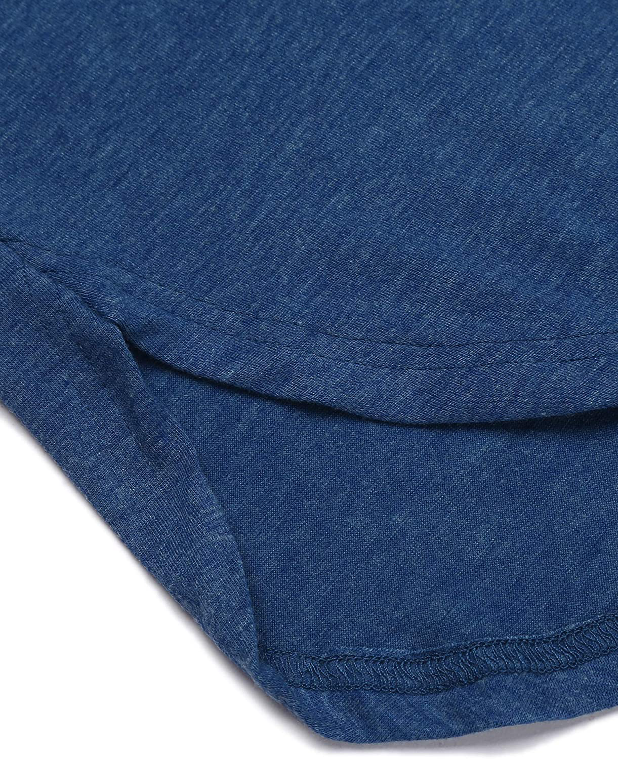 Ekouaer Nightgowns Mens V Neck Long Sleeve Sleepwear Big&Tall Pajama Sleeping Wear Loungewear Nightshirts M-XXXL Apparel & Accessories > Clothing > Sleepwear & Loungewear > Nightgowns Kylie Max   