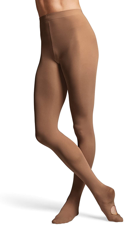 BLOCH Women'S Ladies Contoursoft Adaptatoe Tights Apparel & Accessories > Clothing > Underwear & Socks > Shapewear Bloch   