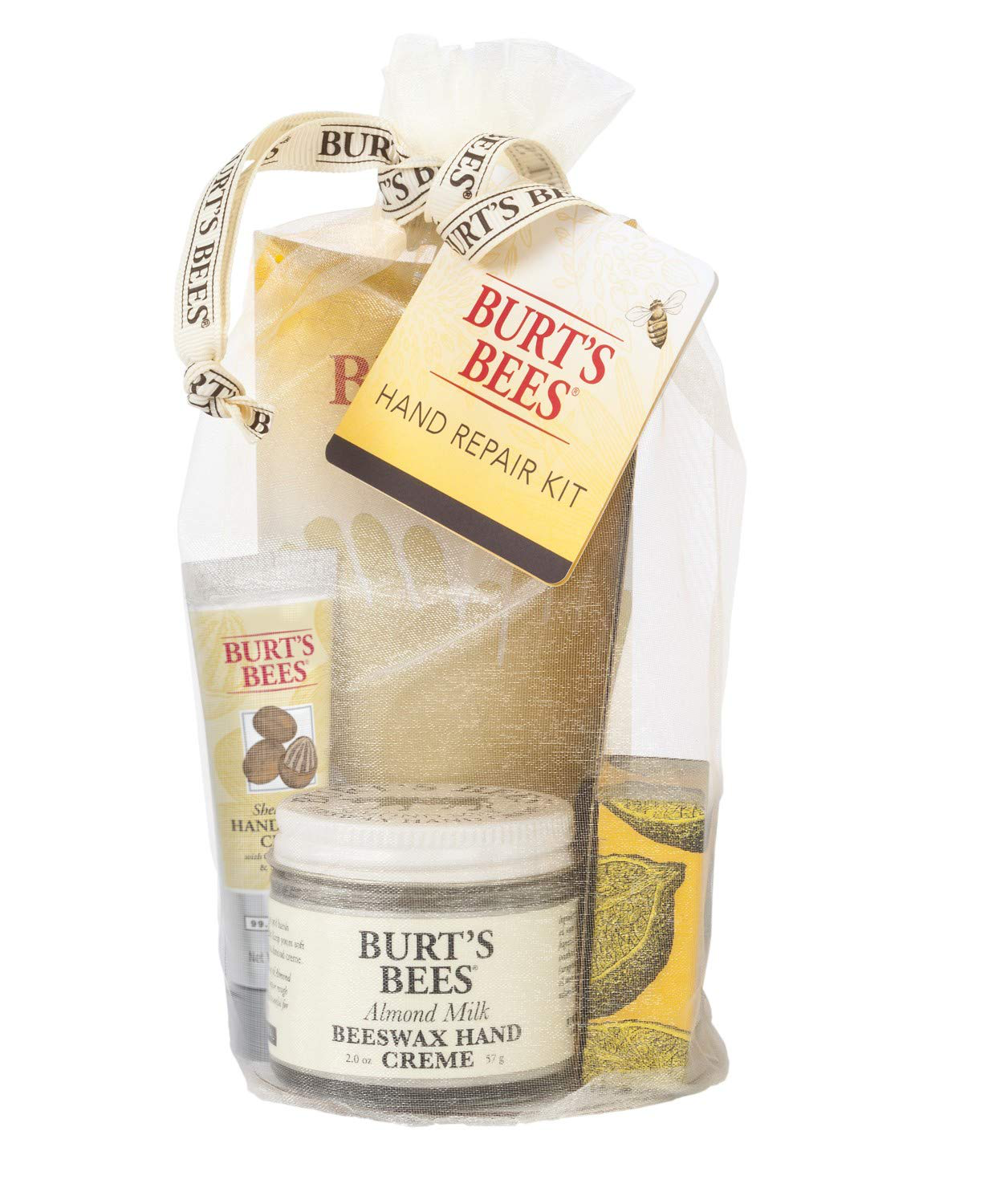 Burt's Bees Gift Set, 6 Classic Products – Cuticle Cream, Hand Salve, Lip Balm, Res-Q Ointment, Hand Repair Cream & Foot Cream, in Giftable Tin Arts & Entertainment > Party & Celebration > Gift Giving Burt's Bees, Inc. Hand Repair Gift  