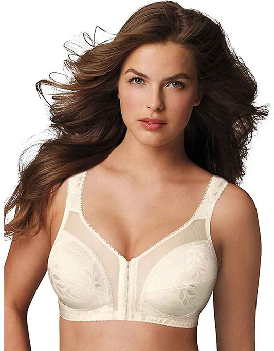 Playtex Women'S 18 Hour Front-Close Wirefree Bra W/ Flex Back US4695 Apparel & Accessories > Clothing > Underwear & Socks > Bras Kylie Max   