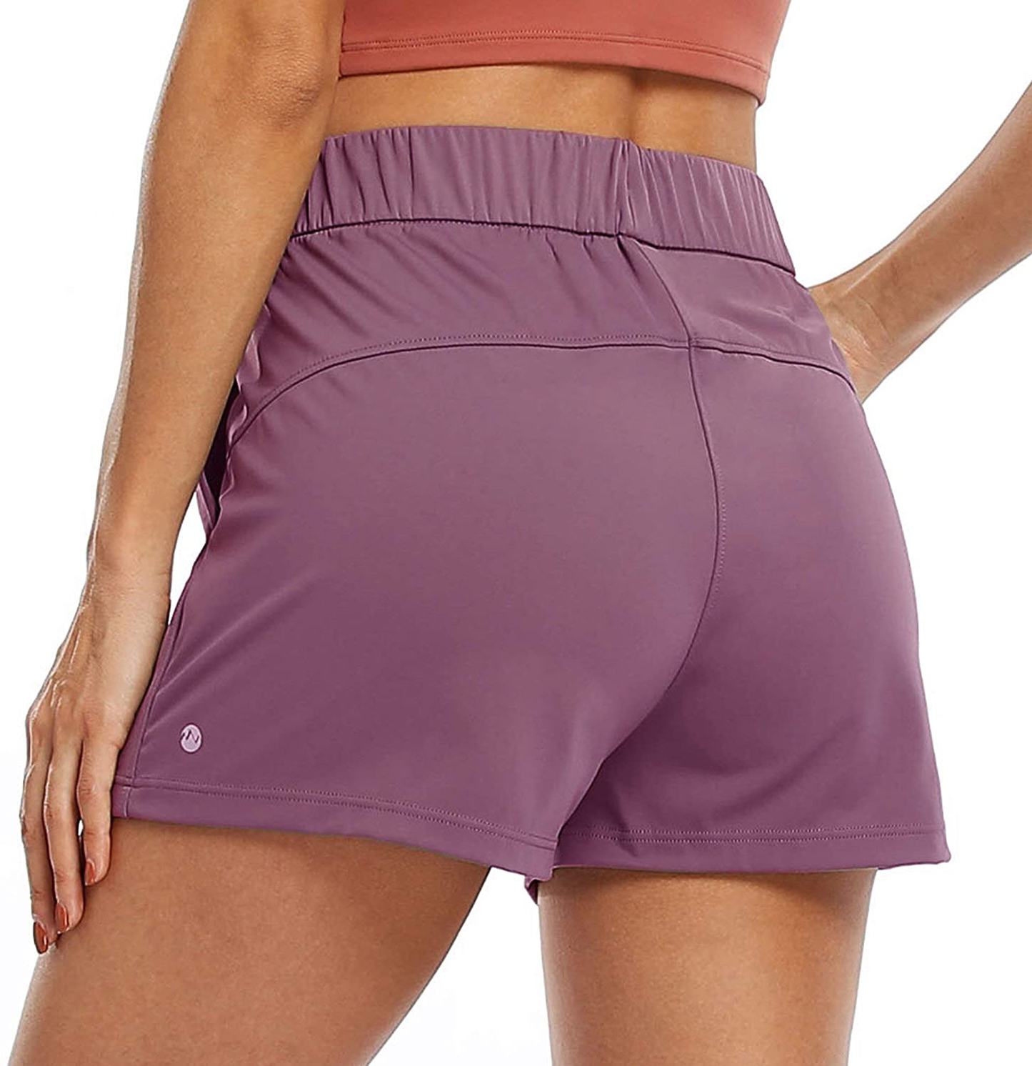 Willit Women'S Yoga Lounge Shorts Hiking Active Running Workout Shorts Comfy Travel Casual Shorts with Pockets 2.5" Apparel & Accessories > Clothing > Shorts Kylie Max   