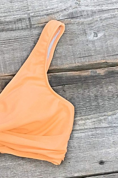 CUPSHE Women's Bikini Swimsuit Front Cross Lace Up Two Piece Bathing Suit Apparel & Accessories > Clothing > Swimwear CUPSHE   