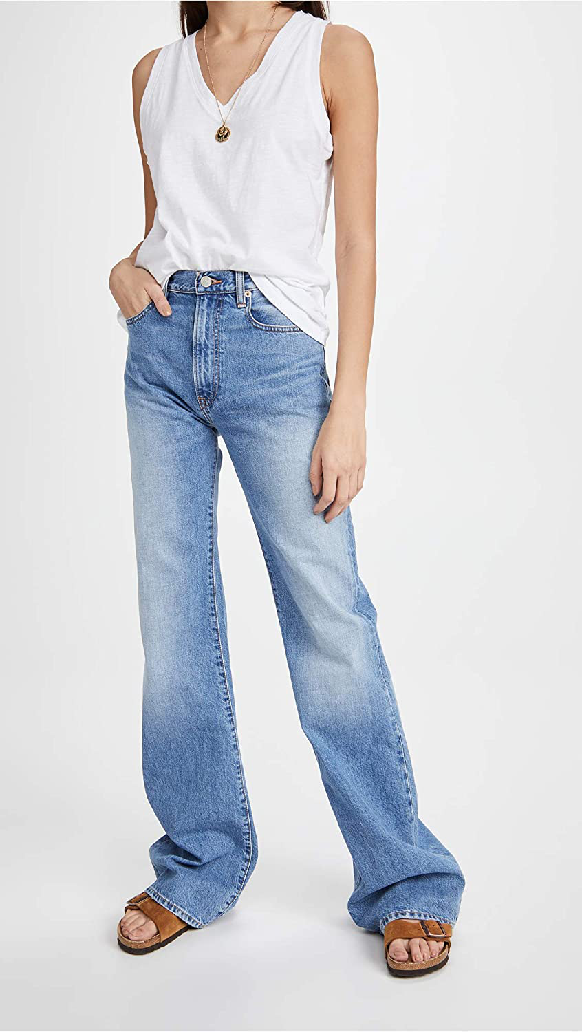 Madewell Women'S Whisper Shout Cotton V Neck Tank Apparel & Accessories > Clothing > Activewear Kylie Max   