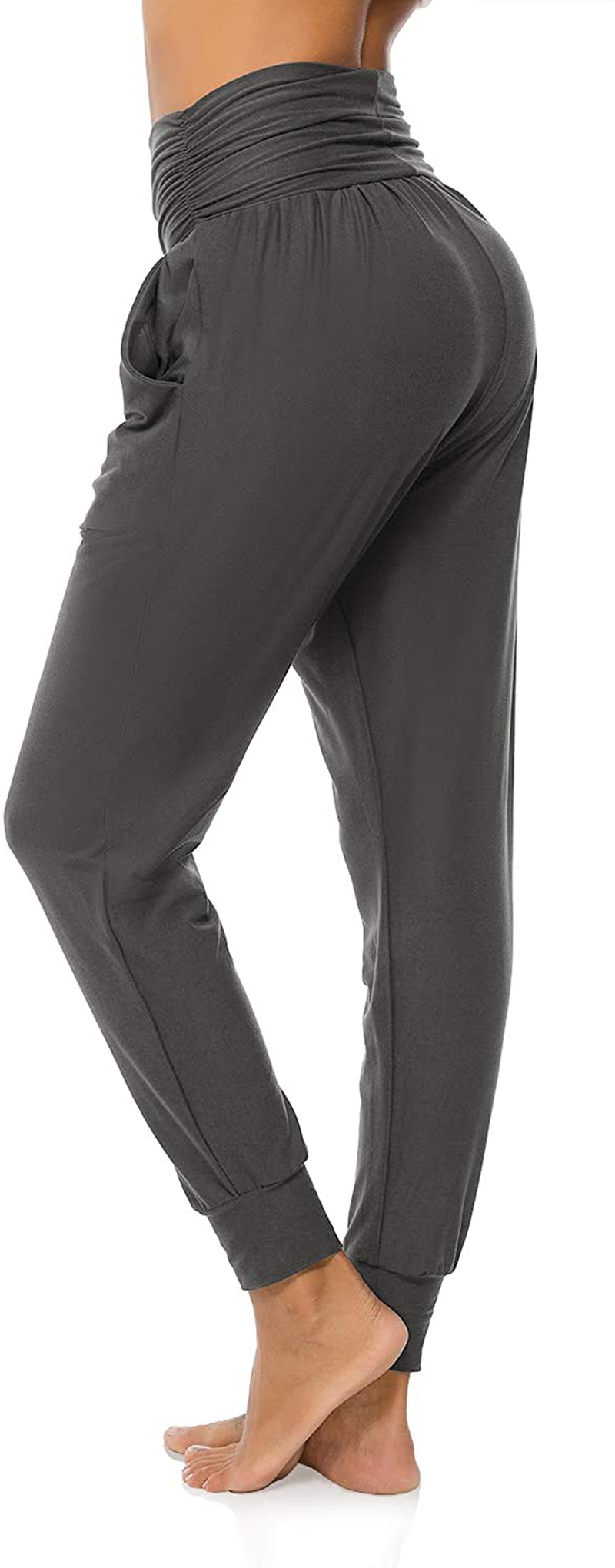 DIBAOLONG Womens Yoga Sweatpants Loose Workout Joggers Pants Comfy Lounge Pants with Pockets Apparel & Accessories > Clothing > Activewear Kylie Max   