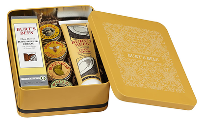 Burt's Bees Gift Set, 6 Classic Products – Cuticle Cream, Hand Salve, Lip Balm, Res-Q Ointment, Hand Repair Cream & Foot Cream, in Giftable Tin Arts & Entertainment > Party & Celebration > Gift Giving Burt's Bees, Inc.   