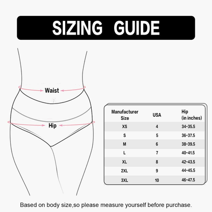 INNERSY Womens High Waisted Underwear Cotton Panties Regular & plus Size 5-Pack Apparel & Accessories > Clothing > Underwear & Socks > Underwear INNERSY   