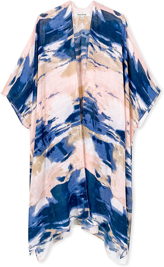 Moss Rose Women Summer Bikini Kimono Bathing Suit Cover Ups for Swimwear Apparel & Accessories > Clothing > Swimwear Kylie Max   