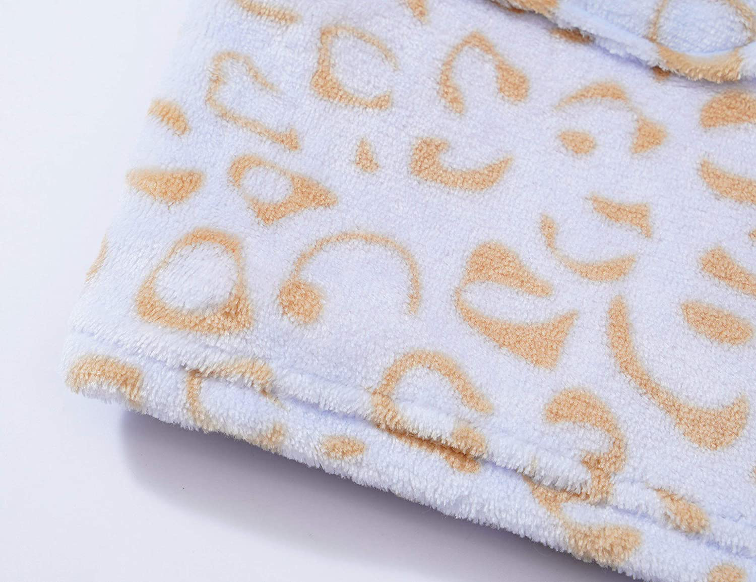 Leopard Cat Robe for Girls Fleece Toddler Kids Teen Hooded Bathrobe Size 4T - 18 Apparel & Accessories > Clothing > Sleepwear & Loungewear > Robes Kylie Max   