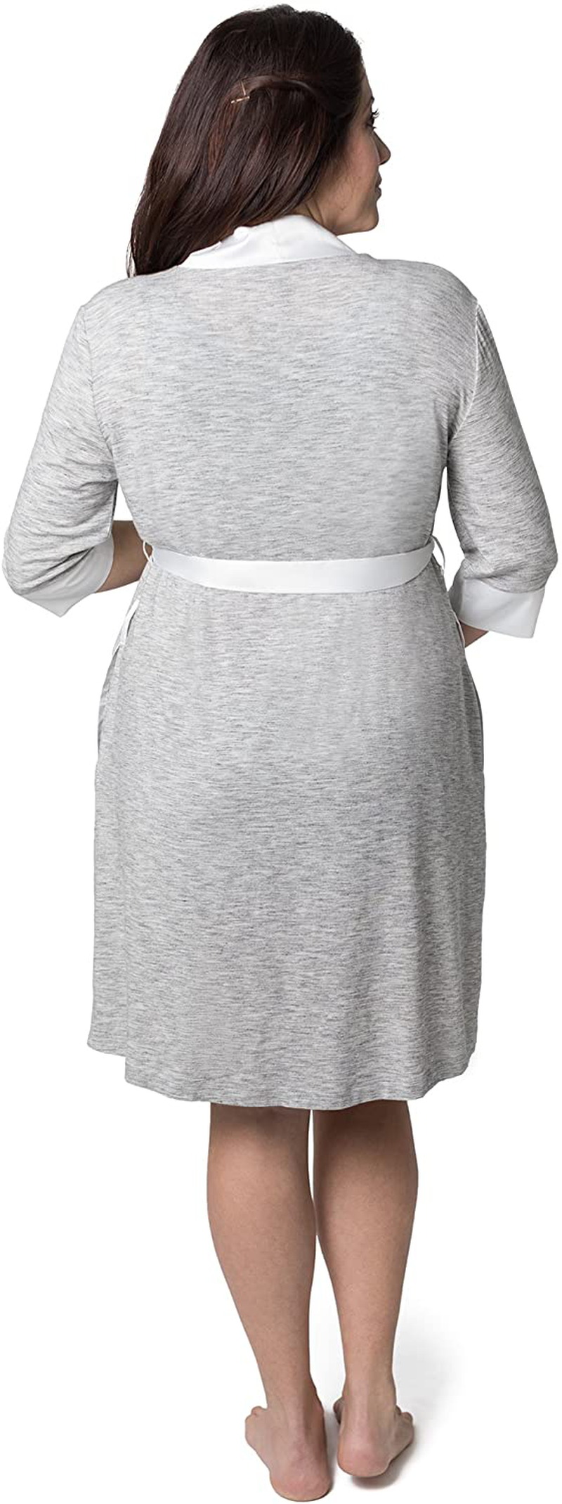 Kindred Bravely Emmaline Maternity & Nursing Robe Hospital Bag/Delivery Essential Apparel & Accessories > Clothing > Sleepwear & Loungewear > Robes Kylie Max   