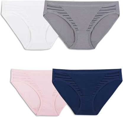 Fruit of the Loom Women'S Coolblend Moisture Wicking Panties Apparel & Accessories > Clothing > Underwear & Socks > Underwear Fruit of the Loom Bikini - Fashion Assorted 6 
