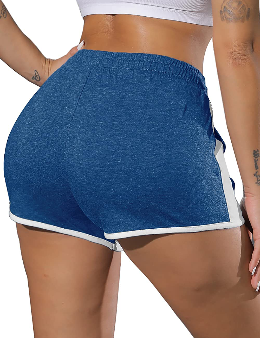 WIHOLL Womens Shorts for Summer Workout Running Shorts with Pockets Drawstring Apparel & Accessories > Clothing > Shorts Kylie Max   
