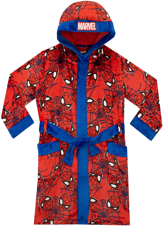 Spiderman Boys' Robe Apparel & Accessories > Clothing > Sleepwear & Loungewear > Robes Kylie Max   